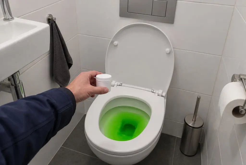 Lekdetectie Enkhuizen – kleurstoftest bij een lekkend toilet